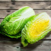 Fresh big cabbage. Cavolo Cinese Wong Bok Napa Semi