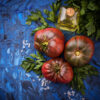 ribbed blue tomato pomodoro costoluto blu