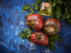 pomodoro costoluto blu